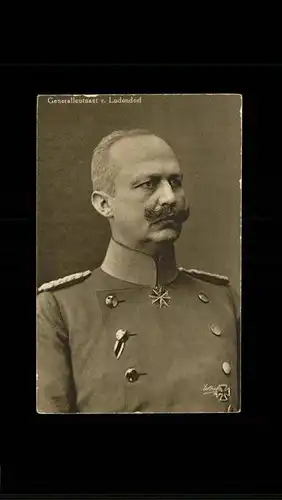 Generaele Leutnant Ludendorf Kat. Militaria