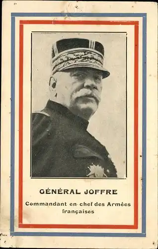 Generaele Joffre Kat. Militaria