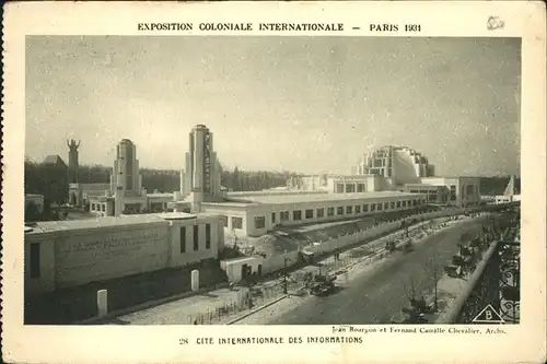 Exposition Coloniale Paris 1931  Kat. Expositions