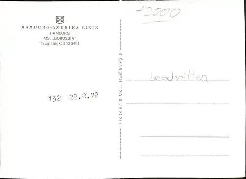 Schiffe MS Borussia Kat. Schiffe