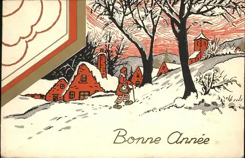 Jahreszeiten Winter Bonne Annee Kat. Besonderheiten