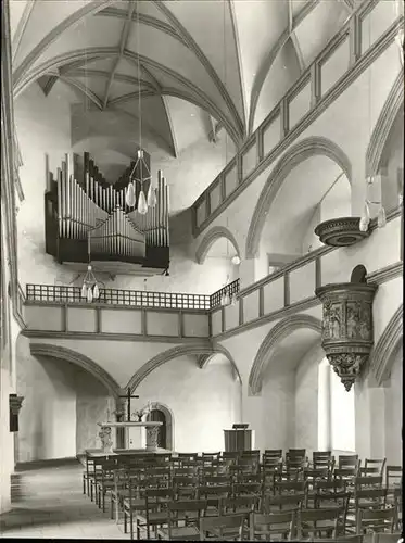 Kirchenorgel Torgau Schloss Hartenfels Kapelle  Kat. Musik