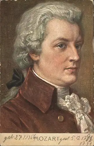 Mozart Wolfgang Amadeus  / Komponist /