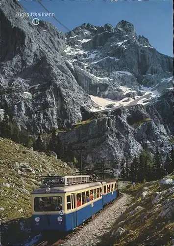 Bergbahn Zugspitzbahn Kat. Bahnen