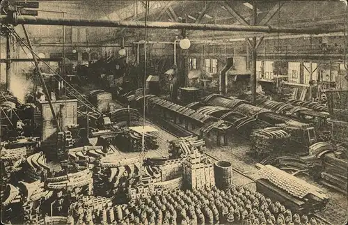 Handwerk Krupps Fabrik Federwerkstatt Kat. Handwerk