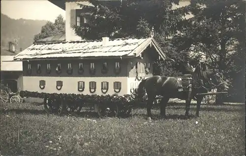 Pferde Wagenhaus Kat. Tiere