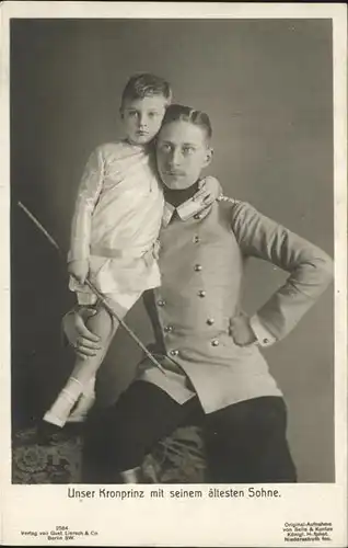 Adel Kronprinz und Sohn Kat. Koenigshaeuser