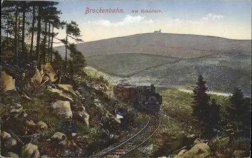 Brockenbahn Eckerloch Kat. Bahnen