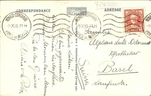 wz40922 Zoll Grenze Douane Menton Frontiere Franco Italienne Kategorie. Zoll Alte Ansichtskarten