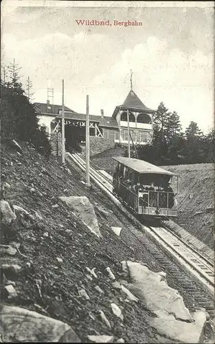 Bergbahn Wildbad Kat. Bahnen