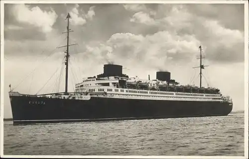 Dampfer Oceanliner Europa Kat. Schiffe