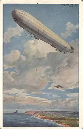 Zeppeline Hans Rudolp Schulze Kat. Flug