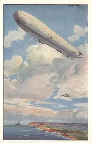 Zeppeline Hans Rudolf Schulze Kat. Flug