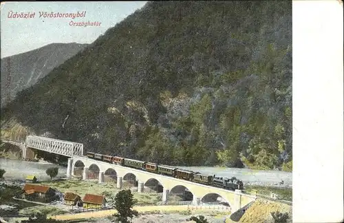 Eisenbahn uedvoezlet Voeroestoronybol Kat. Bahnen