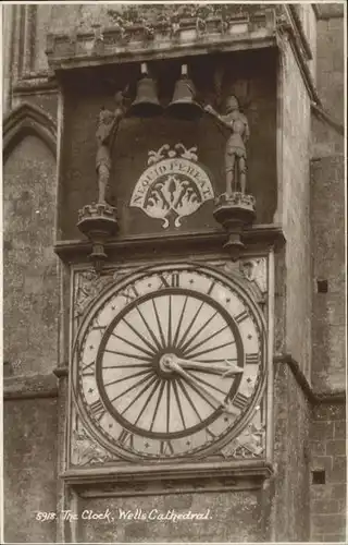 Uhren Wells Cathedral Kat. Technik