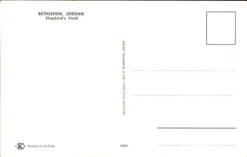 Hirte Schafe Bethlehem Jordan Kat. Landwirtschaft