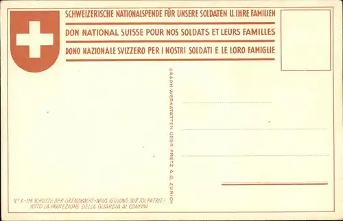 wz43303 Zoll Grenze Douane Schweiz Kategorie. Zoll Alte Ansichtskarten