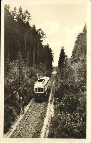 Eisenbahn Thueringer Waldbahn Friedrichsroda Kat. Bahnen