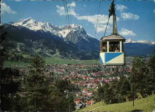 Seilbahn Wankbahn Garmisch Partenkirchen / Bahnen /