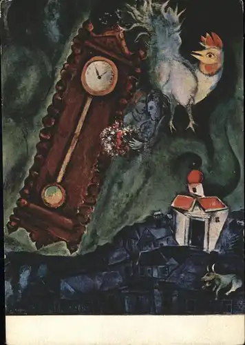 Uhren Hahn M. Chagall Kat. Technik
