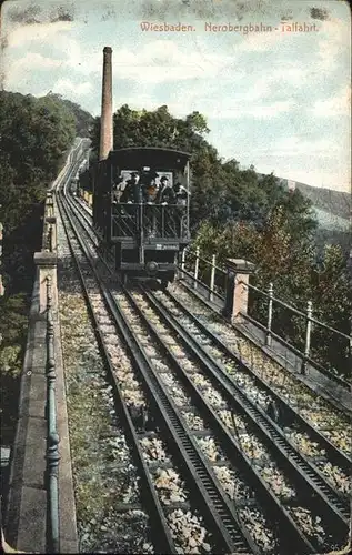 Bergbahn Wiesbaden  Kat. Bahnen