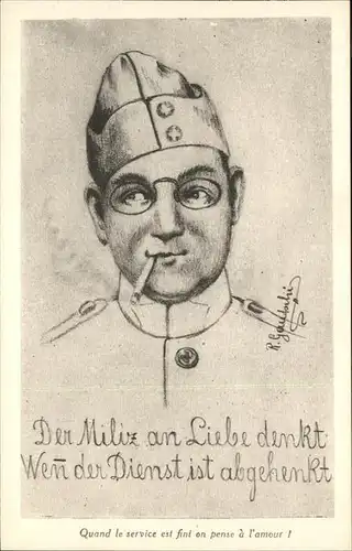 Zigarette Soldat Gautschi Aarau