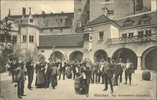 Hofbraeuhaus Muenchen Bier Kneiphof Kat. Lebensmittel