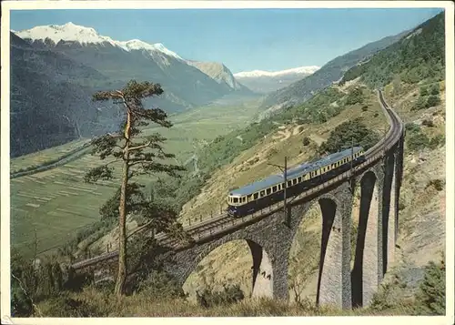 Bergbahn Blauer Pfeil Wallis  Kat. Bahnen