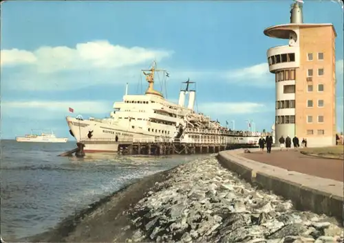 Dampfer Oceanliner Cuxhaven Kat. Schiffe