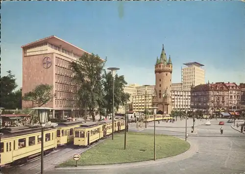 Strassenbahn Frankfurt am Main Kat. Bahnen