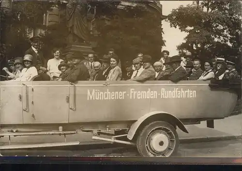 Autobus Omnibus Muenchen Rundfahrten / Autos /