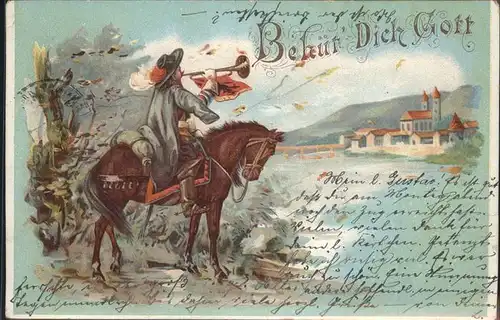 Trompeter Scheffel Bad Saeckingen Kat. Maerchen und Sagen
