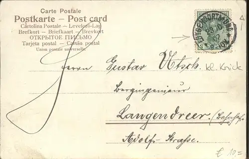 Trompeter Scheffel Bad Saeckingen Kat. Maerchen und Sagen