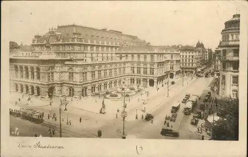 Opergebaeude Wien Staatsoper  Kat. Gebaeude