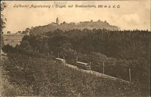 Bahnen Drahtseilbahn Augustusburg  Kat. Bahnen