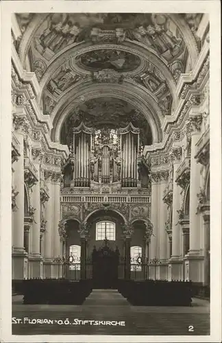 Kirchenorgel St Florian Stiftskirche oesterreich Kat. Musik