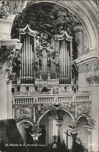 Kirchenorgel St Florian Bruckner Orgel  oesterreich Kat. Musik