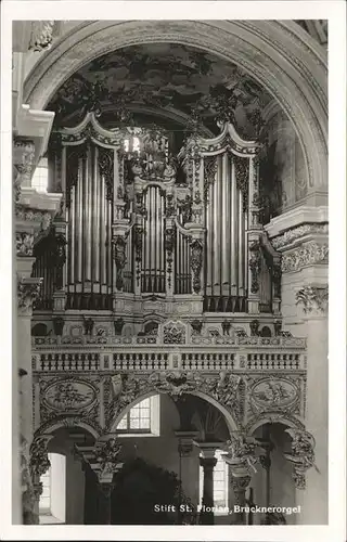 Kirchenorgel Stift St Florian Brucknerorgel Kat. Musik