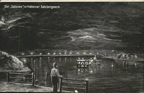 Salzbergwerk Salzsee Hallein  Kat. Rohstoffe