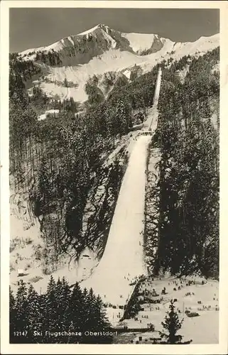 Ski-Flugschanze Oberstdorf Allgaeu Kat. Sport