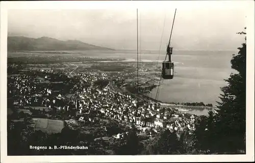 Seilbahn Bregenz Pfaenderbahn / Bahnen /