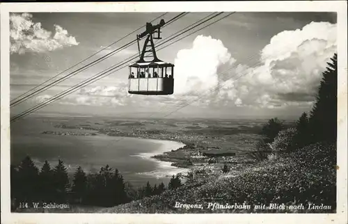 Seilbahn Bregenz Pfaenderbahn / Bahnen /