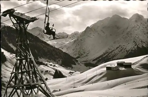 Sessellift Hirschegg Wintersportplatz Kat. Bahnen