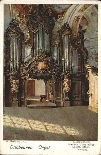 Kirchenorgel Ottobeuren  Kat. Musik