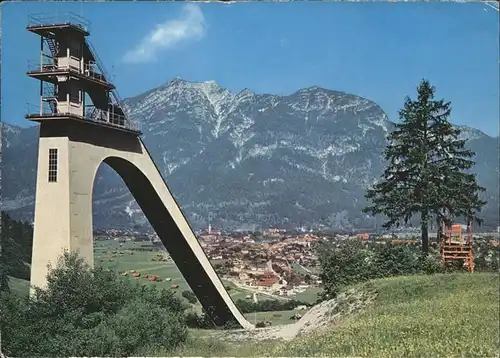 Ski-Flugschanze Partenkirchen Olympia Schanze Kat. Sport