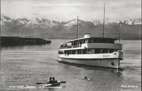 Schiffe Bayern Starnbergersee Kat. Schiffe