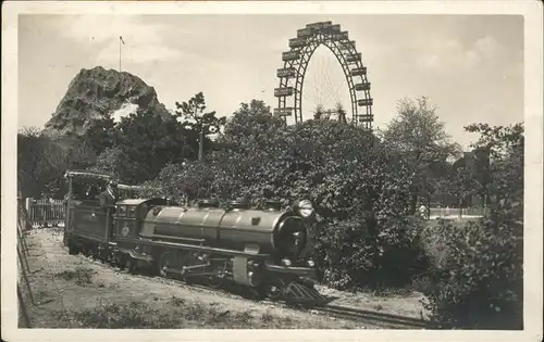 Liliputbahn Riesenrad Wien  Kat. Bahnen