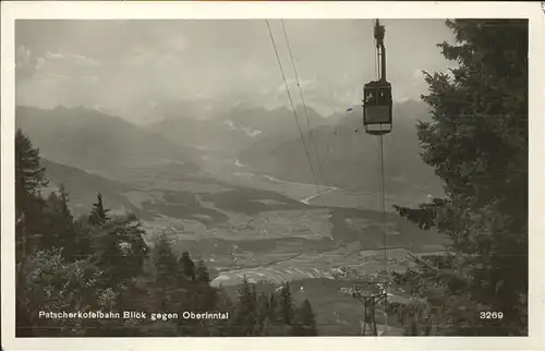 Seilbahn Patscherkofelseilbahn Oberinntal Innsbruck / Bahnen /