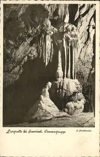 Hoehlen Caves Grottes Lurgrotte Semriach Pinnengruppe Kat. Berge