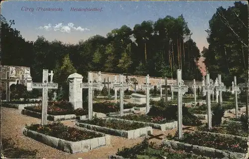 Tod Cirey Heldenfriedhof Frankreich Kat. Tod